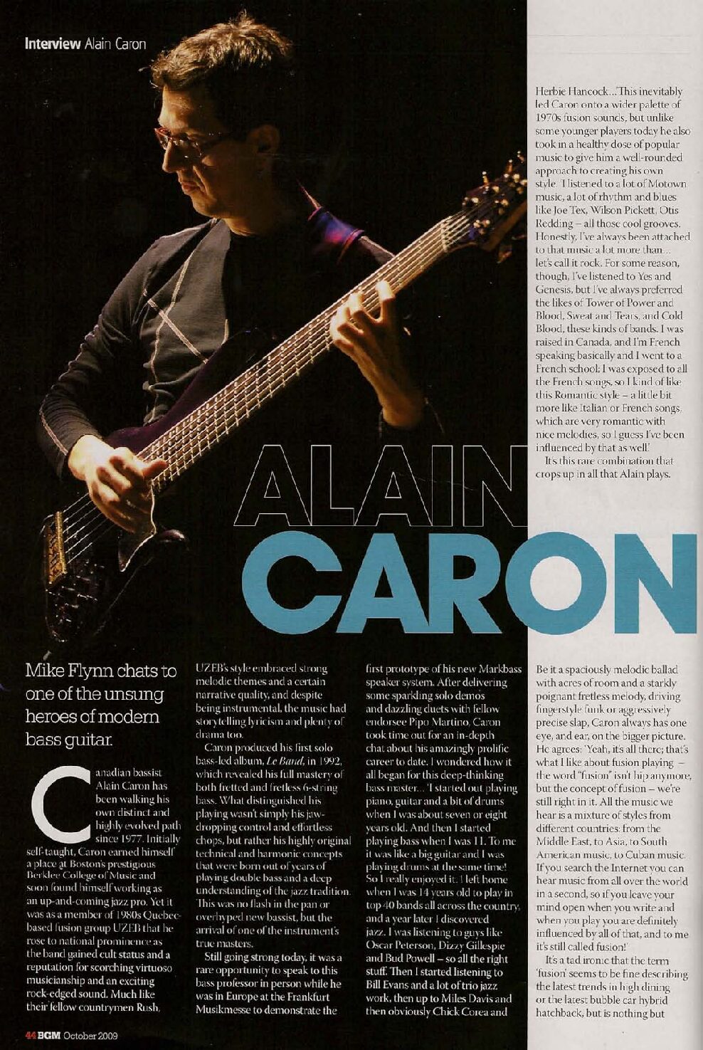 Alain Caron - Live: Cabaret De Montreal - Image 2